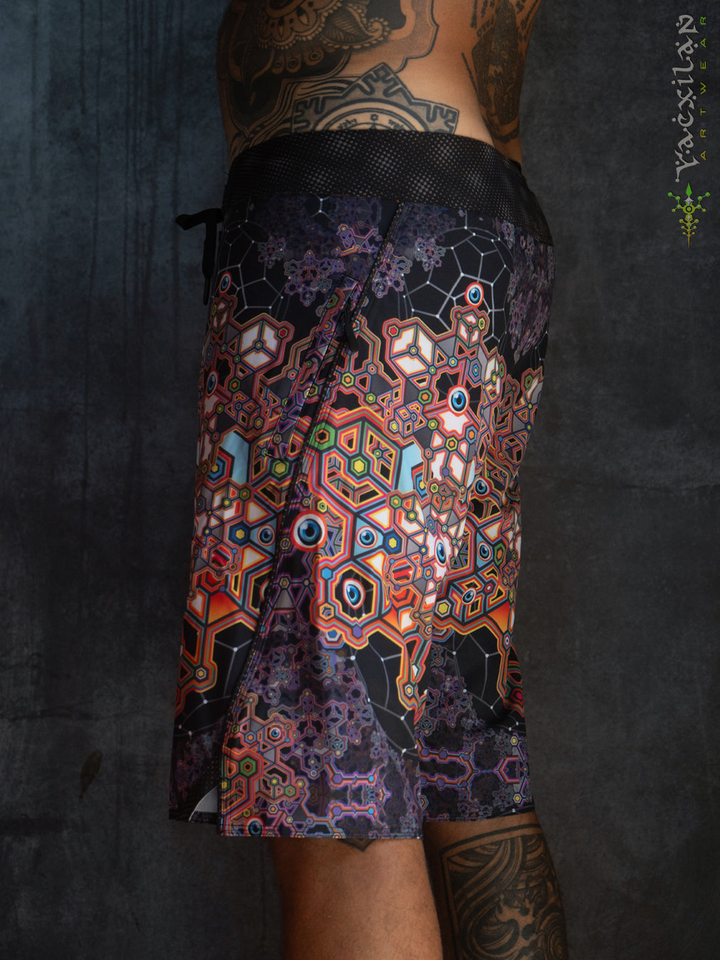 Boardshort Men / Fast Dry - CORAL BLAST